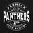 Close-up view of Permian High School Panthers Black Classic Unisex Hoodies 218
