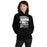 Woman wearing Permian High School Panthers Black Classic Unisex Hoodies 232