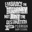 Motivational quote 'Embrace the journey not just the destination' with 'Permian High School' on a black background - Classic hoodie design 232 