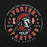 Close-up view of Porter High School Spartans Black Classic Unisex Hoodie 214