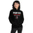 Woman wearing Porter High School Spartans Black Classic Unisex Hoodie 003