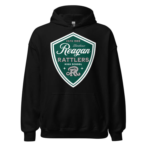 Reagan High School Rattlers Black Classic Unisex Hoodie 225