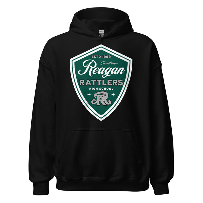 Reagan High School Rattlers Black Classic Unisex Hoodie 225