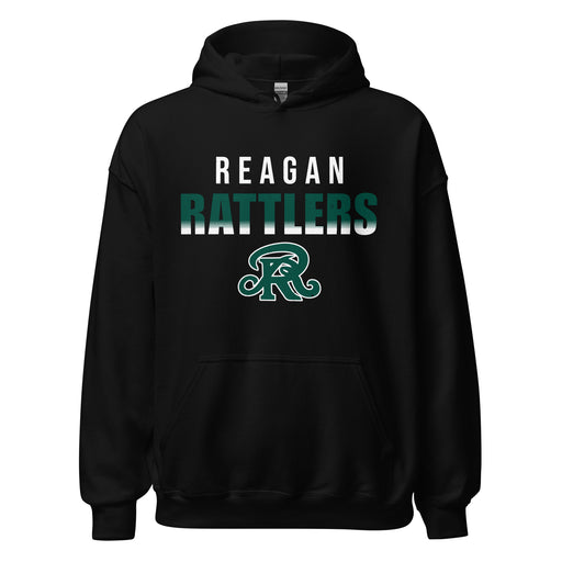 Reagan High School Rattlers Black Classic Unisex Hoodie 024
