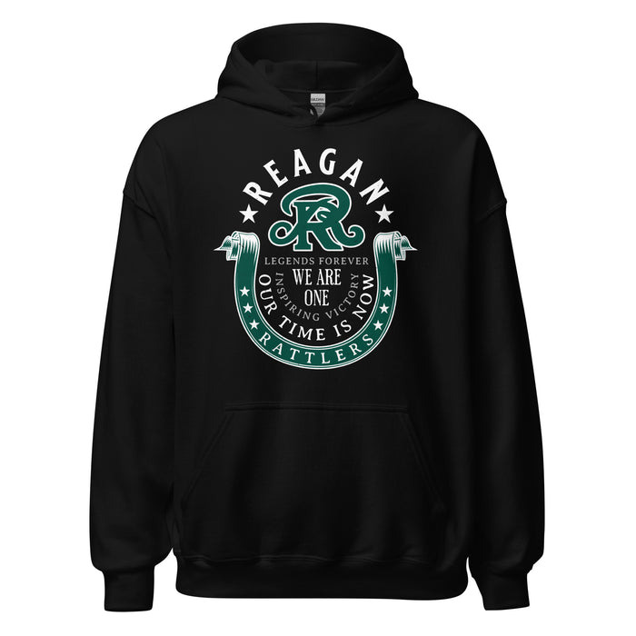 Reagan High School Rattlers Black Classic Unisex Hoodie 229