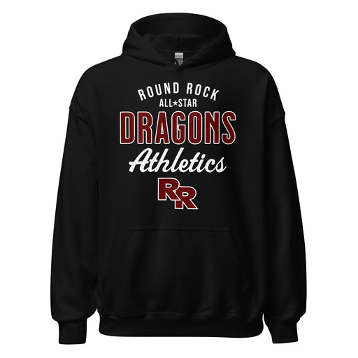Round Rock High School Dragons Black Classic Unisex Hoodie 034