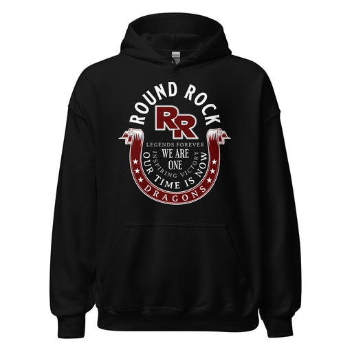 Round Rock High School Dragons Black Classic Unisex Hoodie 229