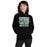 Woman wearing Spring High School Lions Black Classic Unisex Hoodie 238