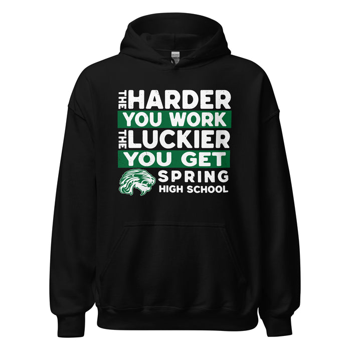 Spring High School Lions Black Classic Unisex Hoodie 238