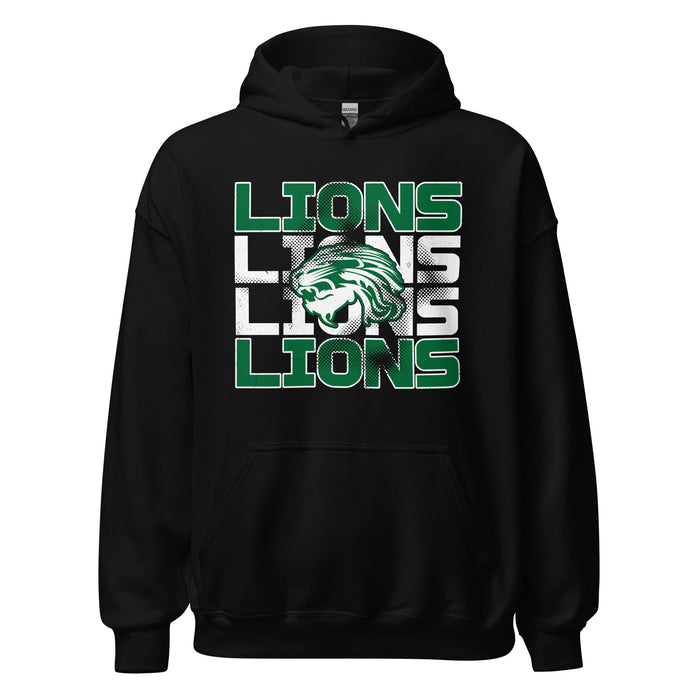 Spring High School Lions Black Classic Unisex Hoodie 233