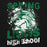 Close-up view of Spring High School Lions Black Classic Unisex Hoodie 205