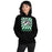 Woman wearing Spring High School Lions Black Classic Unisex Hoodie 226