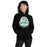 Woman wearing Spring High School Lions Black Classic Unisex Hoodie 219