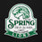 Close-up view of Spring High School Lions Black Classic Unisex Hoodie 219