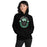 Woman wearing Spring High School Lions Black Classic Unisex Hoodie 229