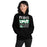 Woman wearing Spring High School Lions Black Classic Unisex Hoodie 240