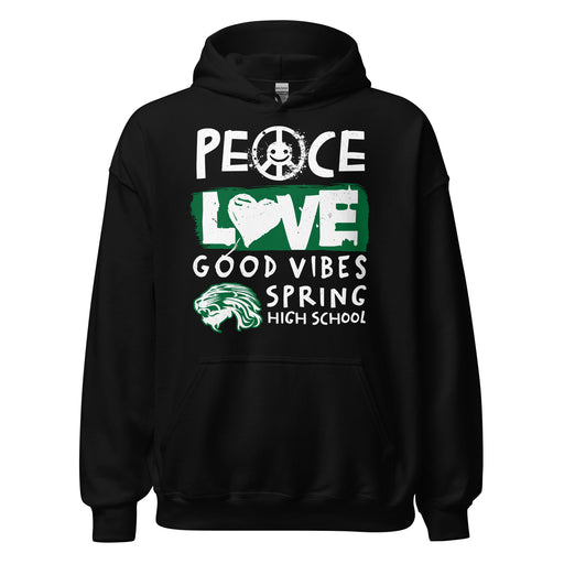 Spring High School Lions Black Classic Unisex Hoodie 240