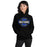 Woman wearing Taylor High School Mustangs Black Classic Unisex Hoodie 011