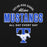 A black graphic print featuring the text 'TAYLOR HIGH SCHOOL Allstar MUSTANGS ALL DAY EVERY DAY' in white and blue, with a blue and white Mustang logo below. Taylor High School Mustangs Black Classic Unisex Hoodie 040