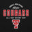 Close-up view of Tomball High School Cougars Black Classic Unisex Hoodie 040