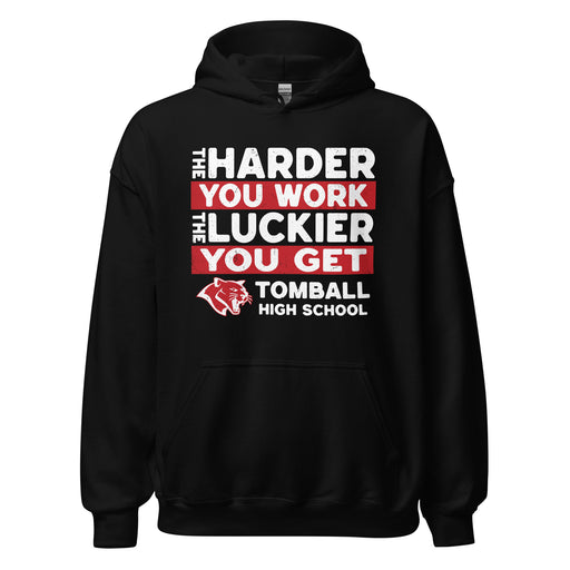 Tomball High School Cougars Black Classic Unisex Hoodie 238