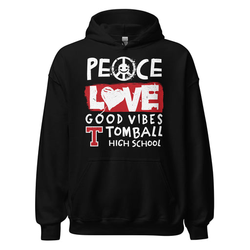 Tomball High School Cougars Black Classic Unisex Hoodie 240