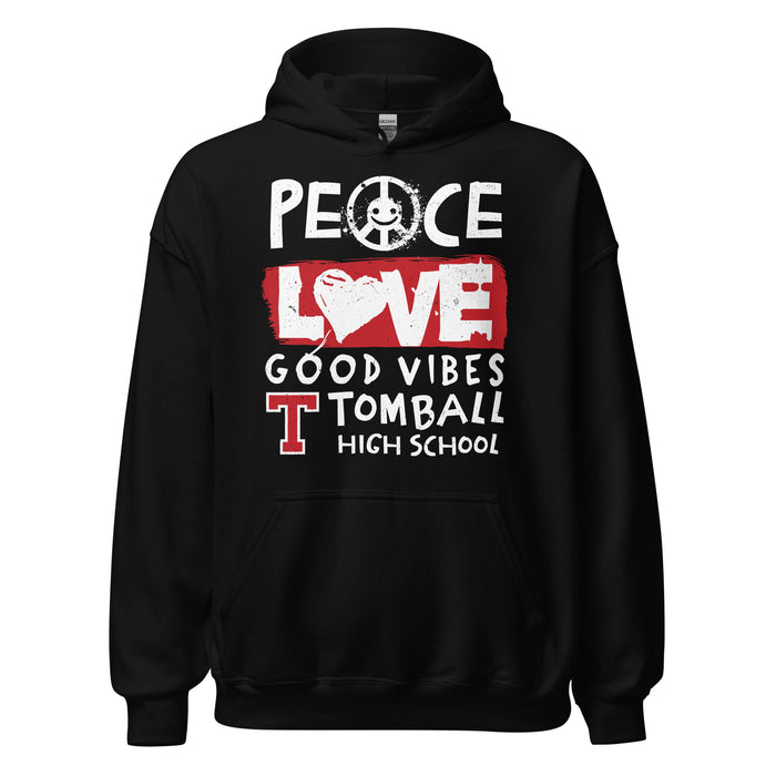 Tomball High School Cougars Black Classic Unisex Hoodie 240