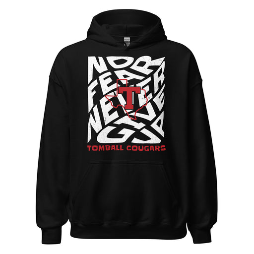 Tomball High School Cougars Black Classic Unisex Hoodie 236
