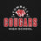 Close-up view of Tomball High School Cougars Black Classic Unisex Hoodie 222