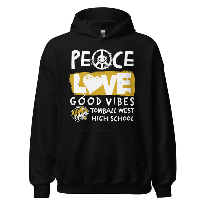 Tomball West High School Tigers Black Classic Unisex Hoodie 240