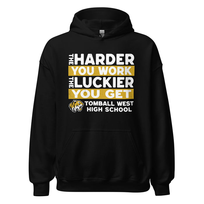 Tomball West High School Tigers Black Classic Unisex Hoodie 238