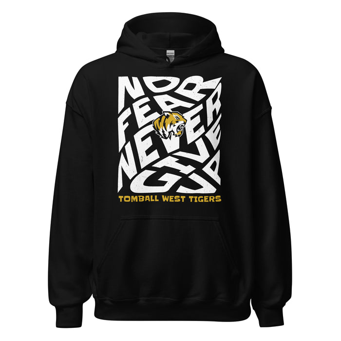 Tomball West High School Tigers Black Classic Unisex Hoodie 236