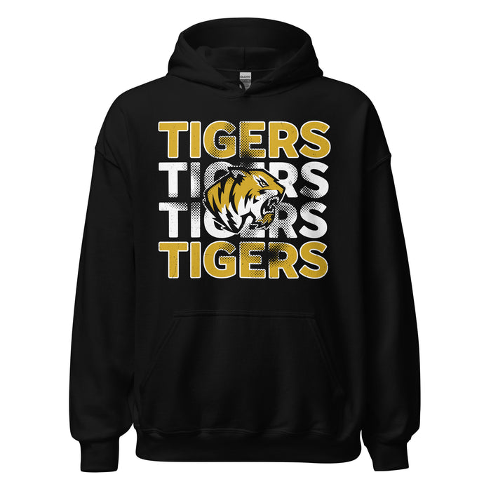 Tomball West High School Tigers Black Classic Unisex Hoodie 233