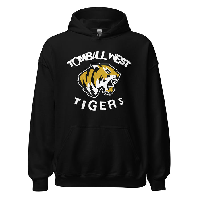 Tomball West High School Tigers Black Classic Unisex Hoodie 228