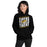 Woman wearing Tomball West High School Tigers Black Classic Unisex Hoodie 223