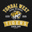 A black graphic print featuring a tiger mascot head with the text 'TOMBAL WEST HIGH SCHOOL', 'ESTD 2026', and 'TIGERS GAME DAY READY' in gold and white. Tomball West High School Tigers Black Classic Unisex Hoodie 221