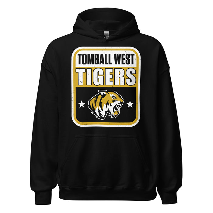 Tomball West High School Tigers Black Classic Unisex Hoodie 001