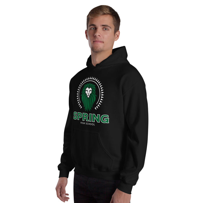 Spring High School Lions Black Classic Unisex Hoodie 221