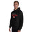 Man wearing Tomball High School Cougars Black Classic Unisex Hoodie 222