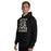 Man wearing Conroe High School Tigers Black Classic Unisex Hoodie 205
