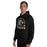 Man wearing Conroe High School Tigers Black Classic Unisex Hoodie 208