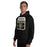 Man wearing Conroe High School Tigers Black Classic Unisex Hoodie 001