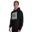 Man wearing Cypress Park High School Tigers Black Classic Unisex Hoodie 223