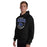 Man wearing Dekaney High School Wildcats Black Classic Unisex Hoodie 204