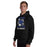 Man wearing Dekaney High School Wildcats Black Classic Unisex Hoodie 205