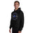 Man wearing Dekaney High School Wildcats Black Classic Unisex Hoodie 214