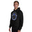 Man wearing Dekaney High School Wildcats Black Classic Unisex Hoodie 229