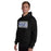 Man wearing Dekaney High School Wildcats Black Classic Unisex Hoodie 098