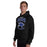 Man wearing Dekaney High School Wildcats Black Classic Unisex Hoodie 213