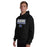 Man wearing Dekaney High School Wildcats Black Classic Unisex Hoodie 049